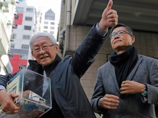 Đức Hồng y Joseph Zen từ lâu đã ủng hộ những người biểu tình và chỉ trích Trung Quốc (Ảnh: AP / Kin Cheung)