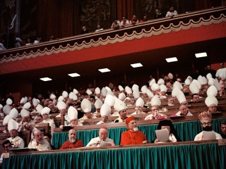 Các Giám mục tại Công đồng Vatican II (Ảnh: Lothar Wolleh/ Wikimedia)