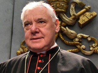 Đức Hồng y Gerhard Müller, nguyên Tổng Trưởng Bộ Giáo lý Đức tin (Ảnh: 
Cardinal Gerhard Muller will be replaced by Monsignor Luis Francisco Ladaria Ferrer.
ALBERTO PIZZOLI/AFP/Getty Images)