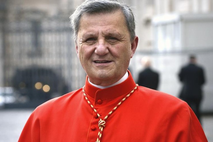 Đức Hồng Y Mario Grech rời Vương Cung Thánh Đường Thánh Phêrô sau Công nghị Hồng y thiết lập 13 vị Hồng y mới vào ngày 28 tháng 11 năm 2020 (Ảnh: Stefano Spaziani / dpa / AP Images)