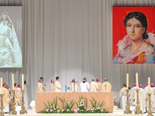 Thánh Lễ tuyên phong Chân Phước cho Chị Pauline Jaricot tại Lyon, Pháp vào ngày 22 tháng 5 năm 2022 (ẢNh: Giáo phận Lyon)