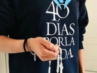 Một tình nguyện viên của Chiến dịch ‘40 Ngày vì Sự sống’