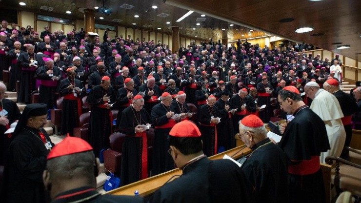 Thượng Hội Đồng Giám Mục tại Vatican, ngày 05 tháng 10 năm 2018 (Ảnh: Truyền thông Vatican)