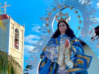 Tượng Đức Mẹ Vô nhiễm Nguyên tội của Giáo xứ San José de Tipitapa, Nicaragua (Ảnh: Giáo xứ San José de Tipitapa)