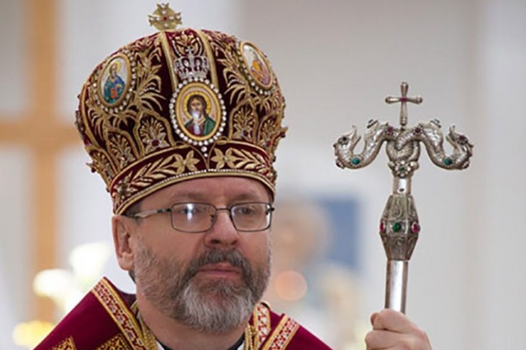 Đức Tổng Giám mục Sviatoslav Shevchuk, lãnh đạo Giáo hội Công giáo Hy Lạp Ukraine.