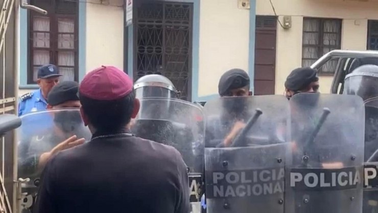 Đức Cha Rolando José Álvarez, Giám mục Giáo phận Matagalpa, Nicaragua, đã bị cảnh sát của chế độ Daniel Ortega quản thúc tại gia vào đầu tháng 8 năm 2022 (Ảnh: Giáo phận Matagalpa)