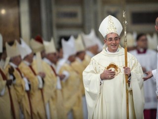 Đức Hồng y Angelo De Donatis, Giám quản Giáo phận Rôma.
