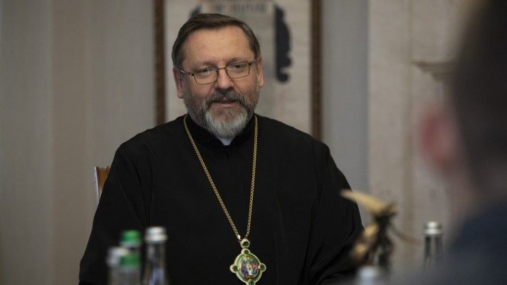Đức Tổng Giám Mục Sviatoslav Shevchuk,người đứng đầu Giáo hội Công giáo Hy Lạp Ukraine