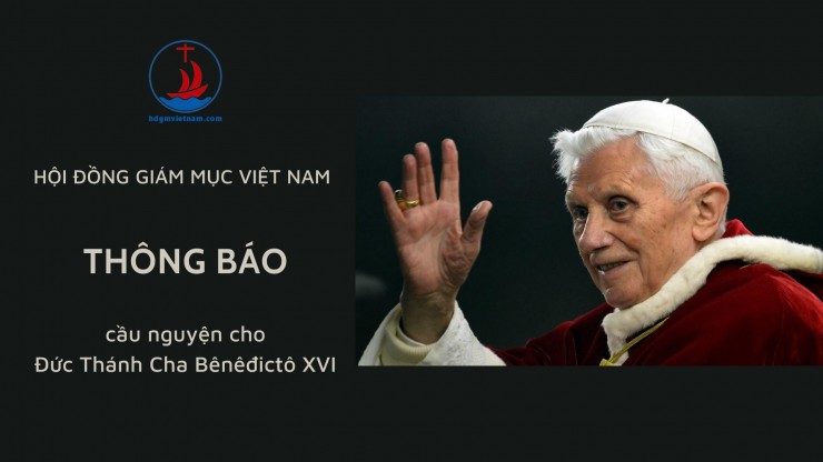 hoi-dong-giam-muc-viet-nam-thong-bao-ve-viec-cau-nguyen-cho-duc-thanh-cha-benedicto-xvi