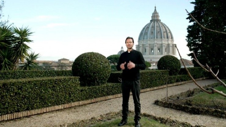 Người dẫn chương trình tại Vườn Vatican