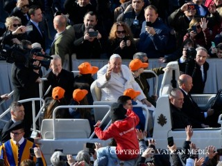 Buổi yết kiến chung của Đức Thánh Cha Phanxicô tại Quảng trường Thánh Phêrô vào ngày 29 tháng 3 năm 2023 (Ảnh: Truyền thông Vatican)