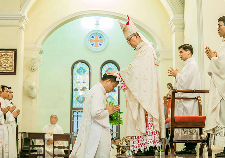 Thầy Phêrô Đỗ Đức Kiên DCCT được phong chức Linh mục tại Giáo phận Bắc Ninh