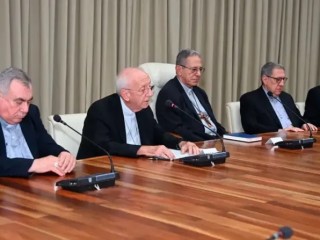 Các Giám mục Cuba gặp chính phủ vào ngày 26 tháng 4 năm 2023 | Ảnh: Revolution Studies (Presidentia.gob.cu)