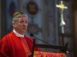 Đức Hồng Y Blase Cupich, Tổng Giám mục Địa phận Chicago (Ảnh: Daniel Ibanez/ CNA)