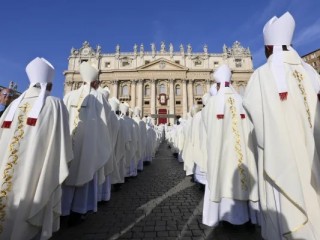 Thánh lễ khai mạc Thượng Hội đồng về Tính đồng nghị vào ngày 4 tháng 10 năm 2023 (Ảnh: Truyền thông Vatican)