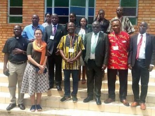 Các tham dự viên tại Liên đoàn Báo chí Công giáo Châu Phi, ở Kampala  (Ảnh: Charles Ayetan)