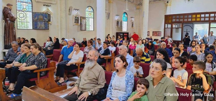 Thánh lễ tại Gaza.