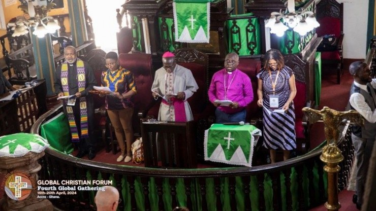 Diễn đàn Kitô giáo toàn cầu tại Accra (Ảnh: Vatican News)