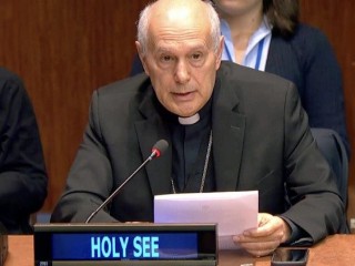 Đức Tổng Giám mục Gabriele Caccia, Quan sát viên thường trực của Tòa Thánh tại Liên Hợp Quốc (Ảnh: Vatican News)