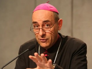 Đức Hồng Y Víctor Manuel Fernández, trong bức ảnh được chụp vào năm 2014, đã đảm nhận chức vụ mới với tư cách là Tổng Trưởng Bộ Giáo lý Đức tin vào tháng 9 năm 2023 (Ảnh: Daniel Ibanez/CNA)