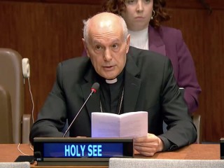 Đức Tổng Giám mục Gabriele Caccia, Sứ thần Tòa Thánh và Quan sát viên thường trực của Tòa Thánh tại Liên Hợp Quốc