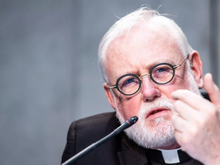 Đức Tổng Giám mục Paul Gallagher, Ngoại trưởng tòa ThánT(Ảnh: Daniel Ibáñez/CNA/EWTN)