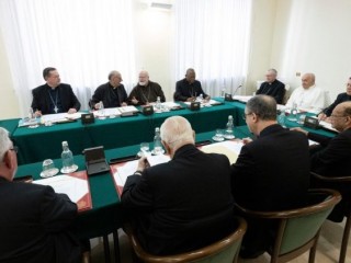 Cuộc họp của Hội đồng Hồng Y Cố vấn (Ảnh: Truyền thông Vatican)