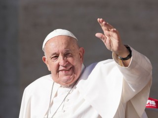 Pope Francis during the General Audience in St. Peter's Square. Vatican City (Vatican), June 12nd, 2024 (Photo by Grzegorz Galazka/Archivio Grzegorz Galazka/Mondadori Portfolio via Getty Images)