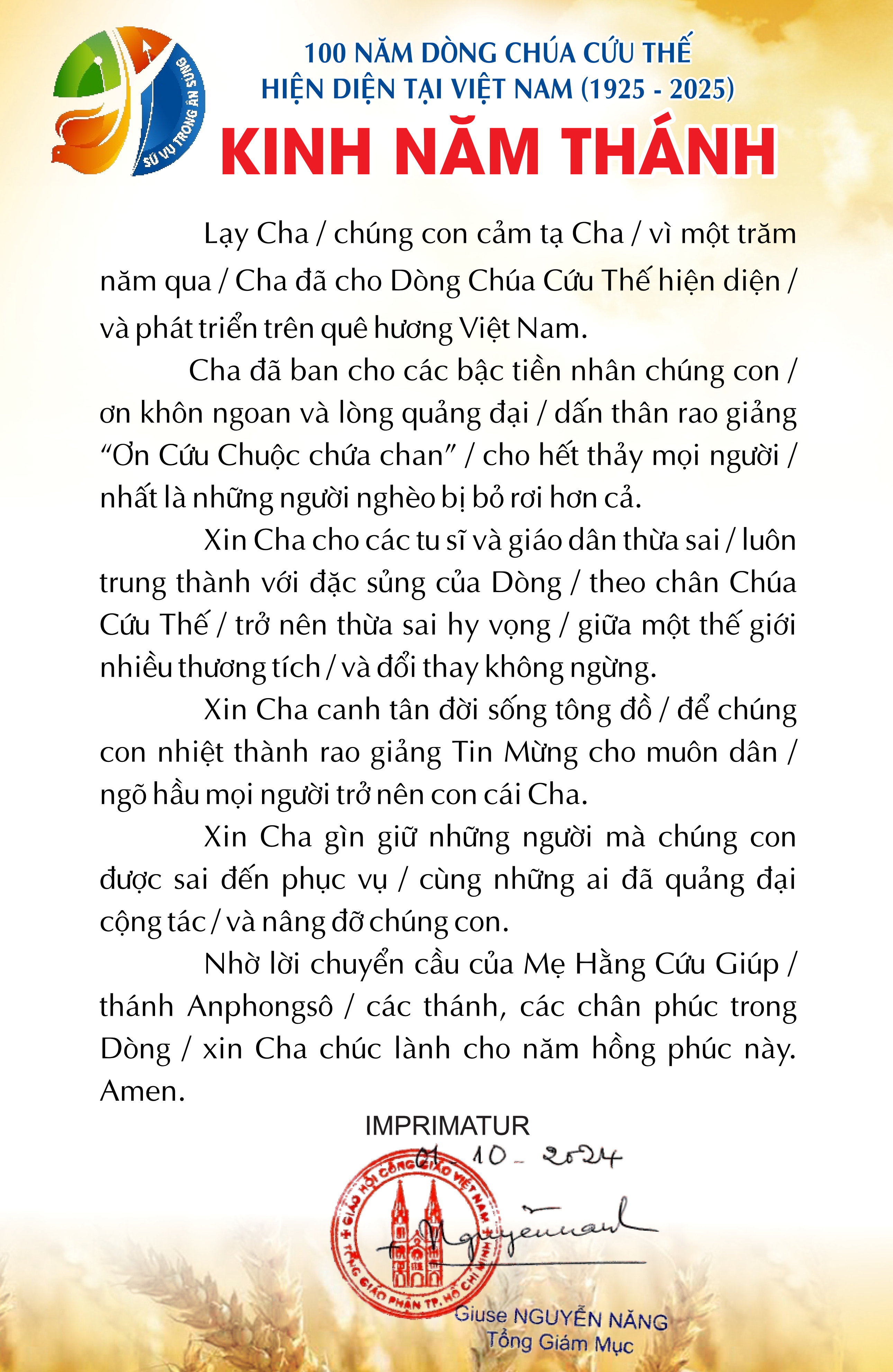 KINH NĂM THÁNH (VIỆT) (4)