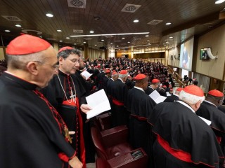 Phiên họp chung lần thứ 11 của Hồng Y Đoàn (Ảnh: Truyền thông Vatican)