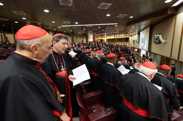 Phiên họp chung lần thứ 11 của Hồng Y Đoàn (Ảnh: Truyền thông Vatican)