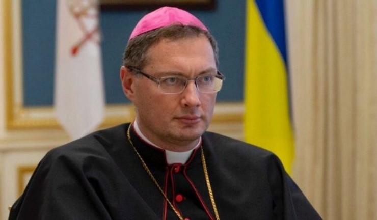 Đức Tổng Giám mục Visvaldas Kulbokas, Sứ thần Tòa Thánh tại Ukraine. 