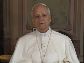 Đức Thánh Cha Lêô XIV phát biểu trong thông điệp video (Ảnh: Vatican News)