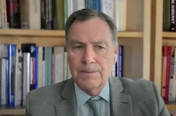 Ủy viên Ủy ban Tự do Tôn giáo Quốc tế Hoa Kỳ, ông Stephen Schneck (Nguồn: Phiên điều trần công khai của Ủy ban Tự do Tôn giáo Quốc tế Hoa Kỳ/ Ảnh chụp màn hình)