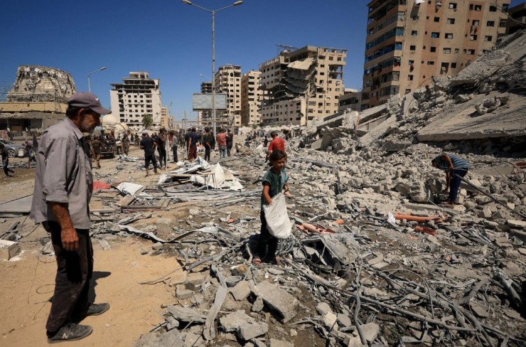 Khủng hoảng nhân đạo ở Gaza (Ảnh: Vatican News)