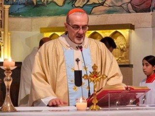 Đức Hồng Y Pierbattista Pizzaballa (Ảnh: Tòa Thượng Phụ nghi lễ Latinh Giêrusalem_