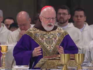 Đức Hồng Y Seán O’Malley, nguyên Tổng Giám mục Địa phận Boston, chủ sự Thánh lễ bế mạc Tuần lễ Cầu Nguyện Quốc Gia Hàng Năm vì Sự Sống tại Vương cung Thánh đường Đức Mẹ Vô Nhiễm Nguyên Tội ở Washington, D.C., vào ngày 23 tháng 1 năm 2026 (Ảnh: EWTN)