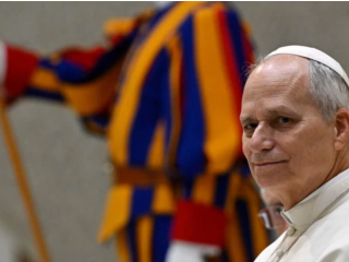 Đức Thánh Cha Lêô XIV trong buổi tiếp kiến ​​chung vào ngày 21 tháng 1 năm 2026 (Ảnh: Truyền thông Vvatican)