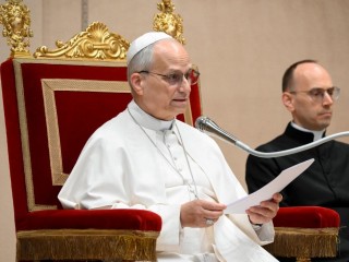 Đức Thánh Cha Lêô XIV đã khai mạc Năm Tư pháp của Tòa án Quốc gia Thành Vatican  (Ảnh: Truyền thông Vatican)