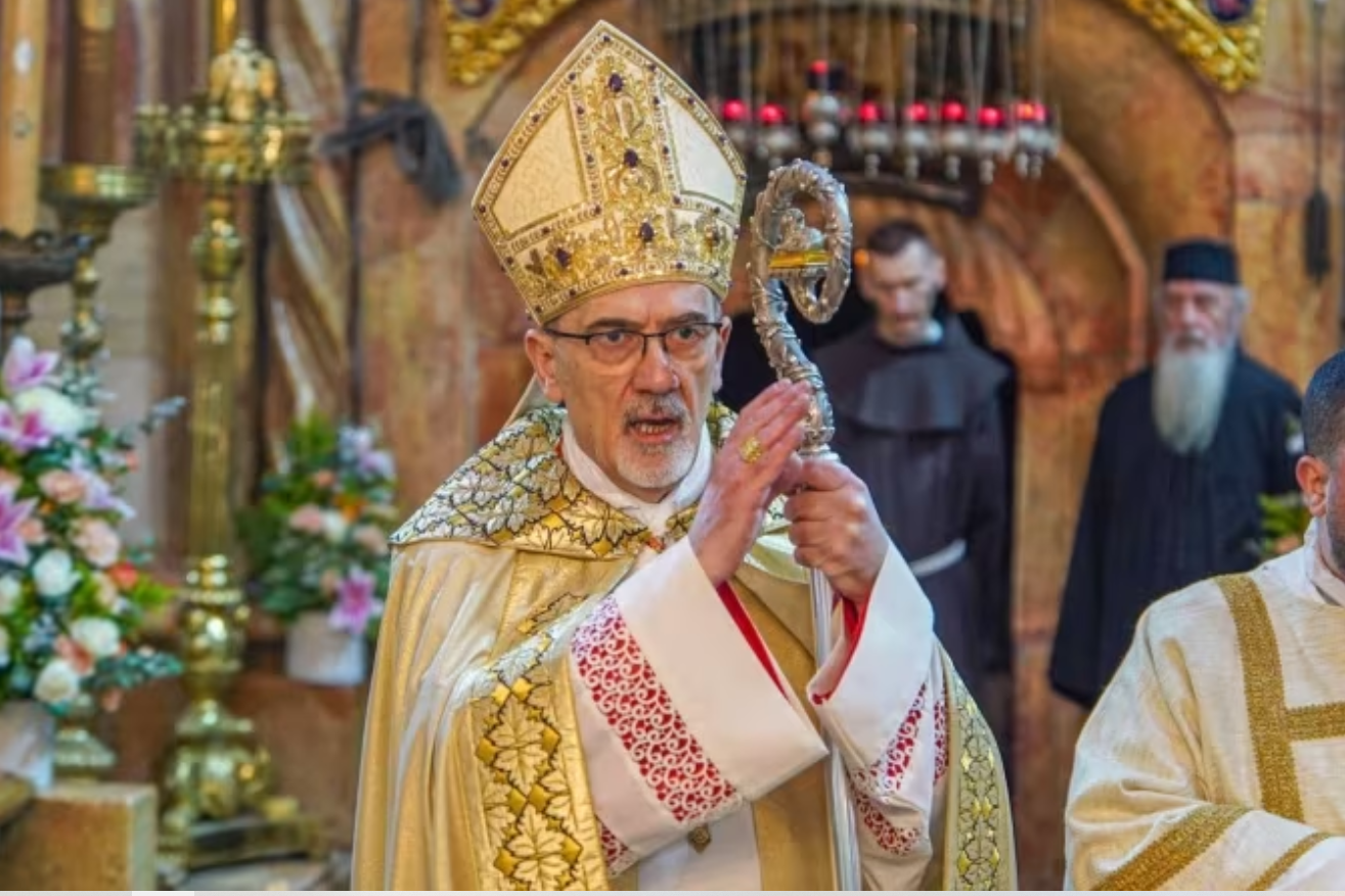 Đức Hồng y Pierbattista Pizzaballa, Thượng phụ nghi lễ Latinh tại Giêrusalem (Ảnh: Tòa Thượng phụ nghi lễ Latinh Giêrusalem)