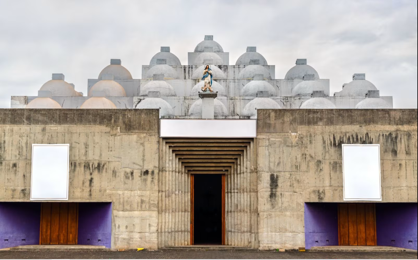 Nhà thờ Chính tòa Managua ở Nicaragua (Ảnhnh: Leonid Andronov/ Shutterstock)