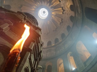 Holy,Fire,In,The,Church,Of,The,Holy,Sepulchre,.israel