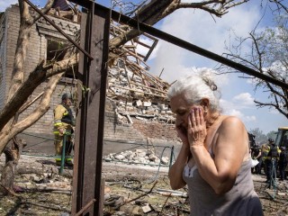 Cuộc tấn công quân sự của Nga tại Kramatorsk (Ảnh: Vatican News)
