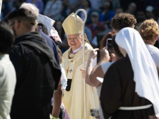 Đức Hồng y Blase Cupich (2025 Getty Images)
