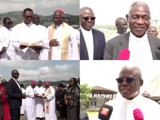 Đức Hồng y Peter Turkson, Chủ tịch Viện Hàn lâm Khoa học Tòa Thánh tại Rôma, đã phát biểu vào ngày 3 tháng 9 năm 2026 tại Đại học Veritas ở Abuja nhân dịp triển khai một dự án năng lượng mặt trời. Ngài cho biết rằng sứ mạng cung cấp năng lượng sạch cho các nhà thờ Công giáo và các cơ sở trực thuộc trên khắp châu Phi đã làm nổi bật "tầm quan trọng của năng lượng đối với con người" (Ảnh: ACI Africa)