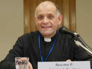Đức Ông Friedrich Bechina tại một hội nghị ở Rôma vào tháng 6 năm 2019 (Ảnh: Vatican News)