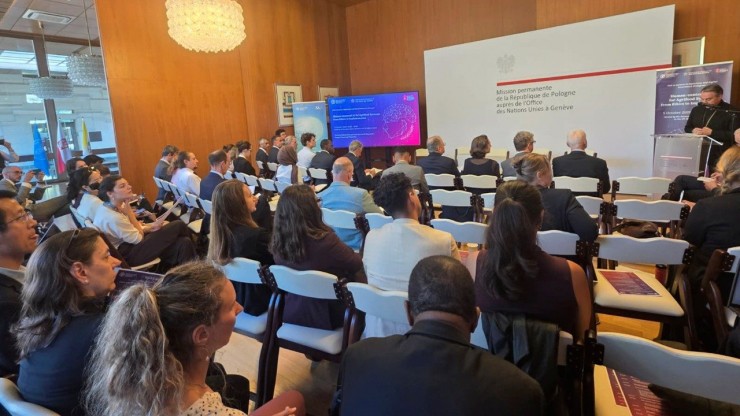 Sự kiện do FAO và Phái đoàn Thường trực của Tòa Thánh tại Geneva tổ chức (Ảnh: Vatican News)